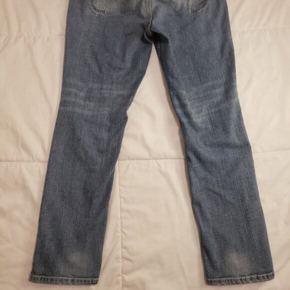 Women's Tommy Hilfiger Jeans Size 10 27.5'' Inseam Zip Details Hook Closure - Picture 4 of 8